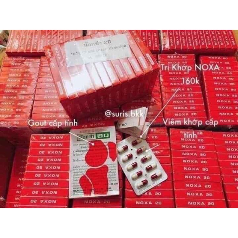 [Combo] 1 lố 12 hộp viên uống Xuong khop noxa 20 thái | BigBuy360 - bigbuy360.vn
