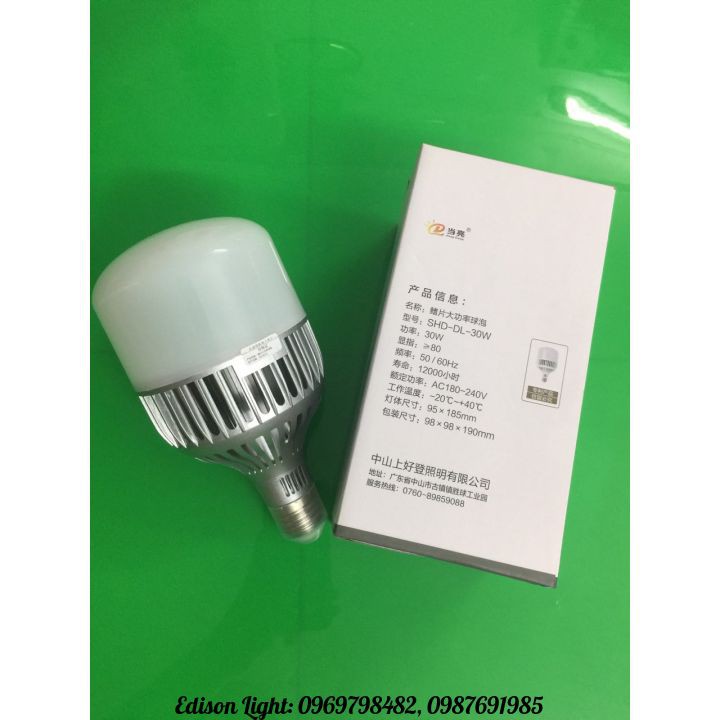 Bóng Đèn Led Bulb Công Suất 30w Tiết Kiệm Điện Năng