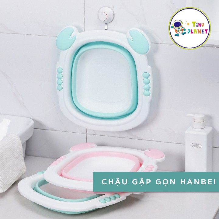 Chậu gấp gọn HANBEI hình chú cua ngộ nghĩnh