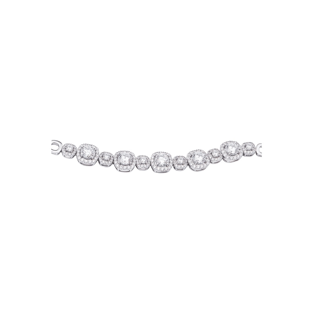 Lắc tay Bạc đính đá CZ PNJSilver XMXMK000023