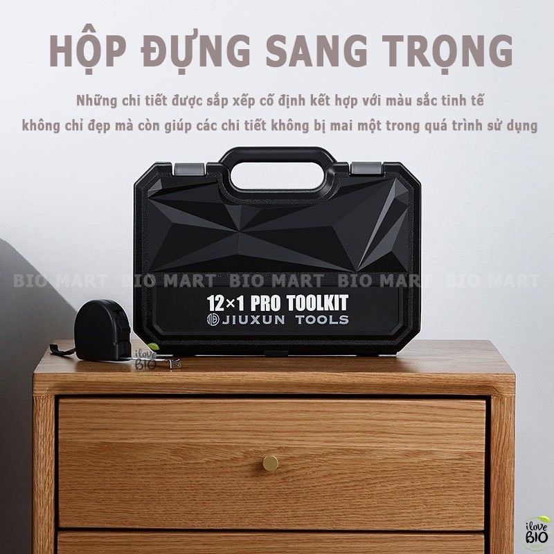 Bộ dụng cụ sửa chữa 60 món và 12 món  Xiaomi – Hộp dụng cụ sửa chữa đa năng – Bộ đồ nghề đa năng chống gỉ - BIO211