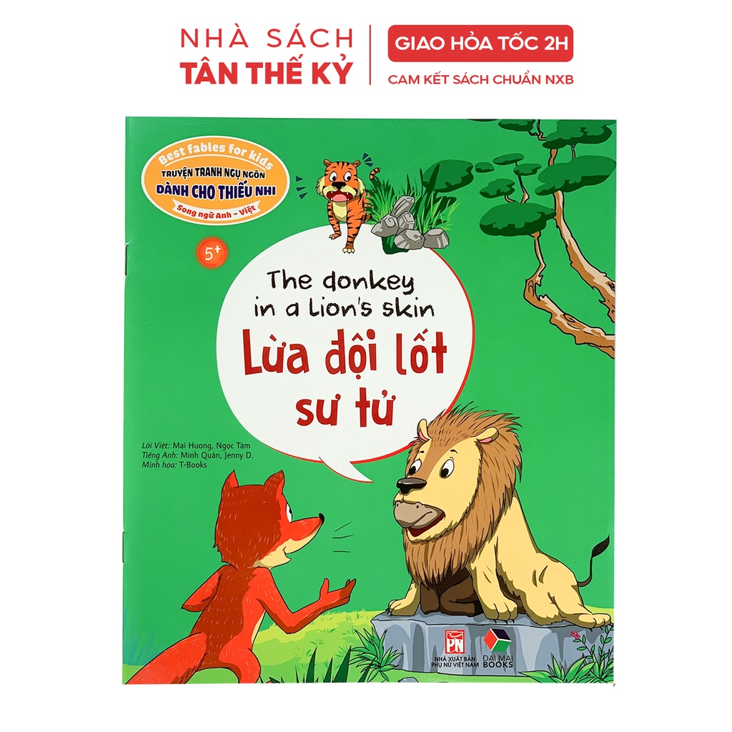 Sách - Truyện tranh ngụ ngôn dành cho thiếu nhi song ngữ Anh Việt (Lẻ cuốn)