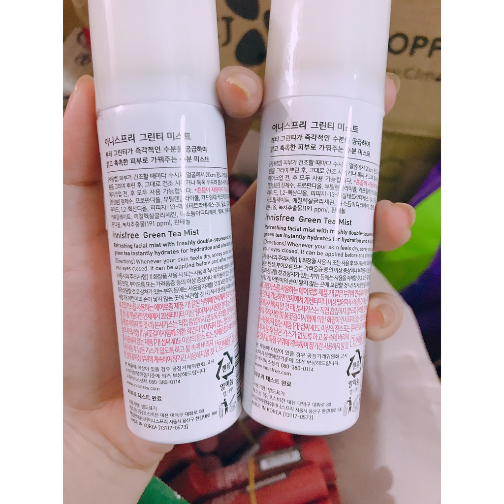 Xịt Khoáng Trà Xanh Innisfree Green Tea Mist | BigBuy360 - bigbuy360.vn