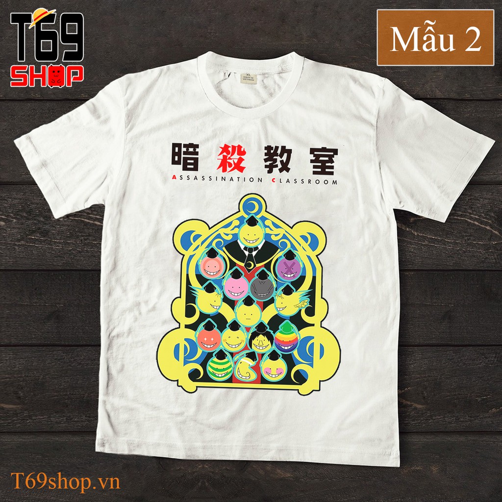 Áo thun anime Ansatsu Kyoushitsu (Có nhiều mẫu)