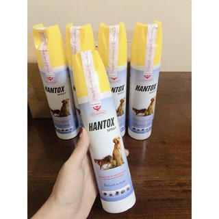 [ Pet ] Xịt Hantox Spray diệt bọ chét ve chấy rận ghẻ chó mèo 300ml - diệt các loại bọ trên gia súc gia cầm