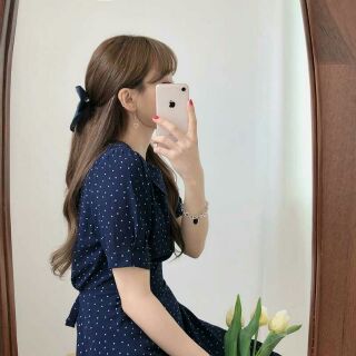 🐽 order taobao 🐽váy chấm bi ulzzang style