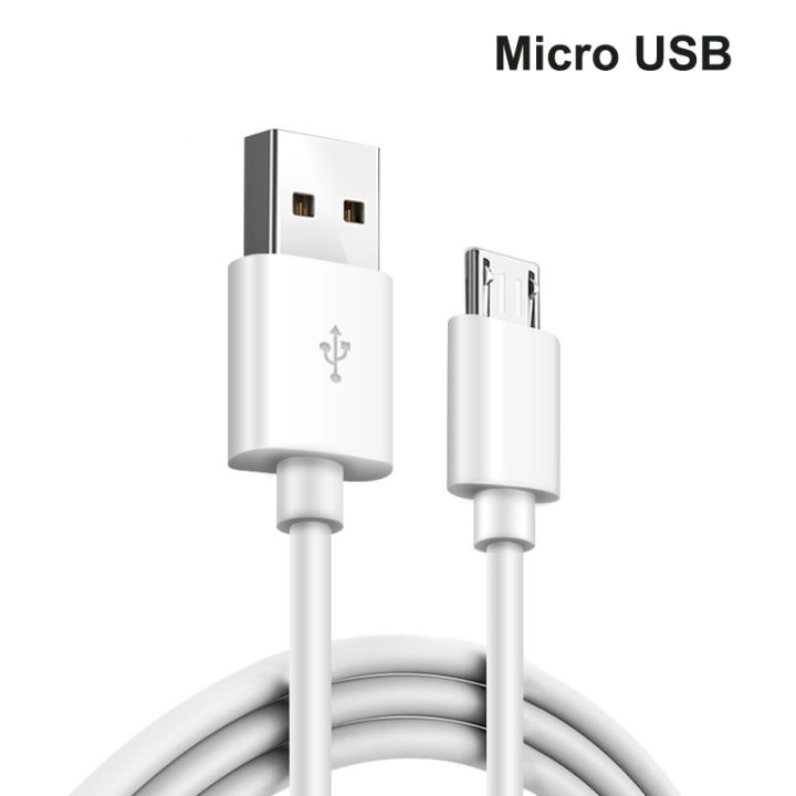 Dây sạc Type C, Micro USB 50cm Sạc Nhanh Siêu Bền Tiện Dụng Tùy Chọn Cho Android - Cáp Sạc Thay Thế USB Sang DC 3.5V