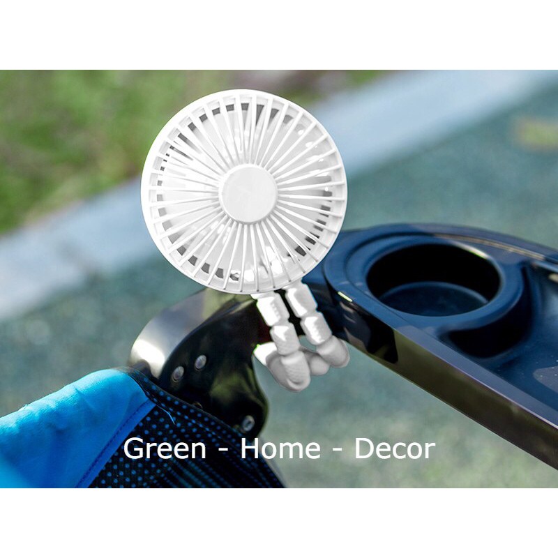 Quạt tích điện cầm tay mini dung tích pin lớn
