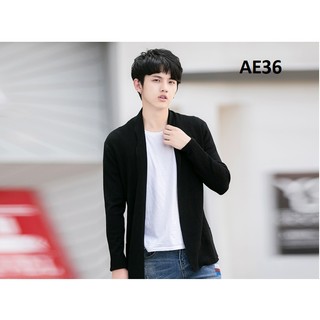 Áo khoác len nam dáng dài