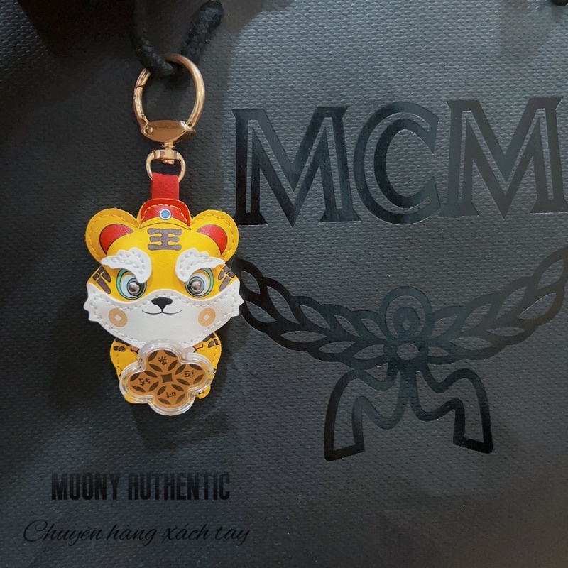 Charm da treo túi Dần , Sửu ( trâu - cọp ) theo tuổi mang may mắn