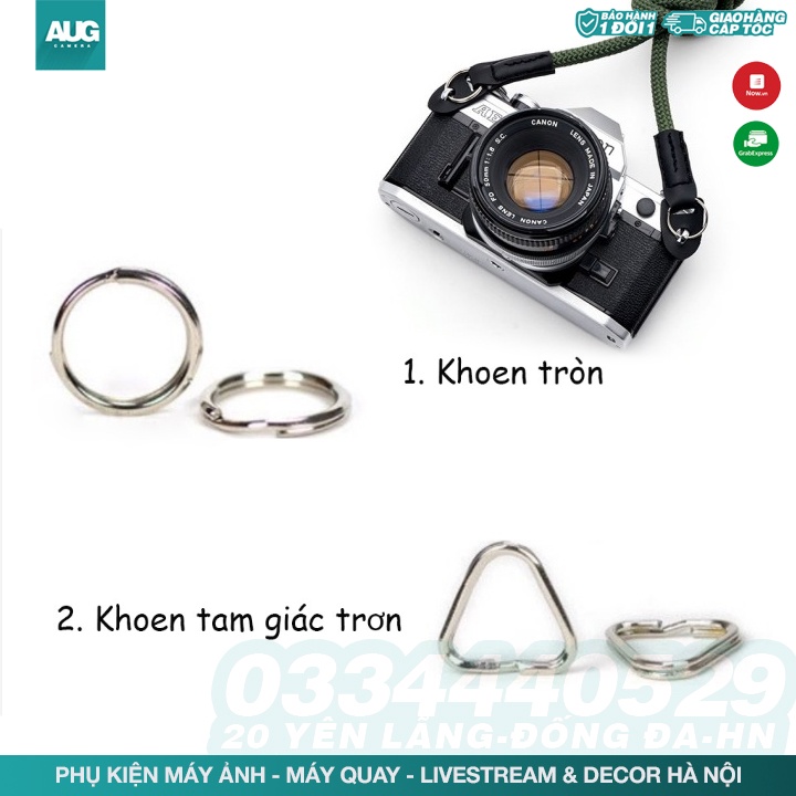 Cặp khoen gắn dây đeo máy ảnh (Nhiều loại) Móc treo dây máy ảnh