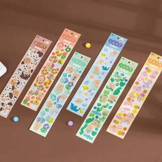Set 2 tấm sticker hình dán trang trí sổ tay
