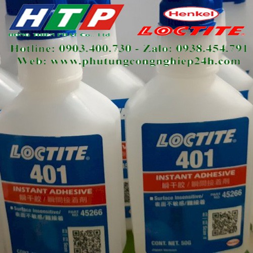 Thông tin kỹ thuật keo loctite 401-20gr