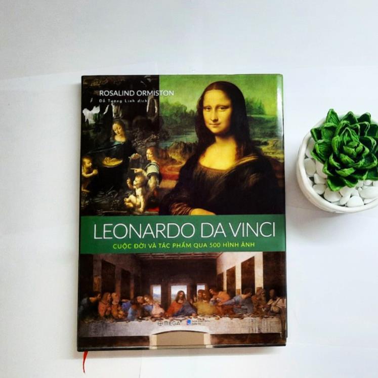 Sách - LEONARDO DA VINCI: Cuộc đời và tác phẩm qua 500 hình ảnh - AlphaBooks