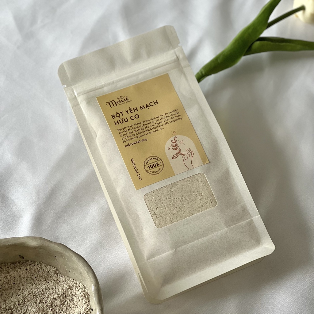 Bột yến mạch Monie dưỡng ẩm &amp; sáng da