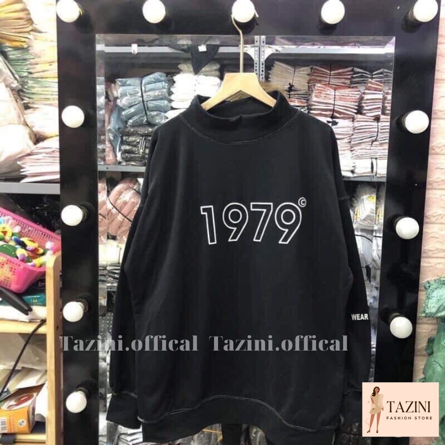 [Video + Ảnh Thật] Áo Sweater Dài Tay Unisex 1979 TaZiNi - Mã 487 | BigBuy360 - bigbuy360.vn
