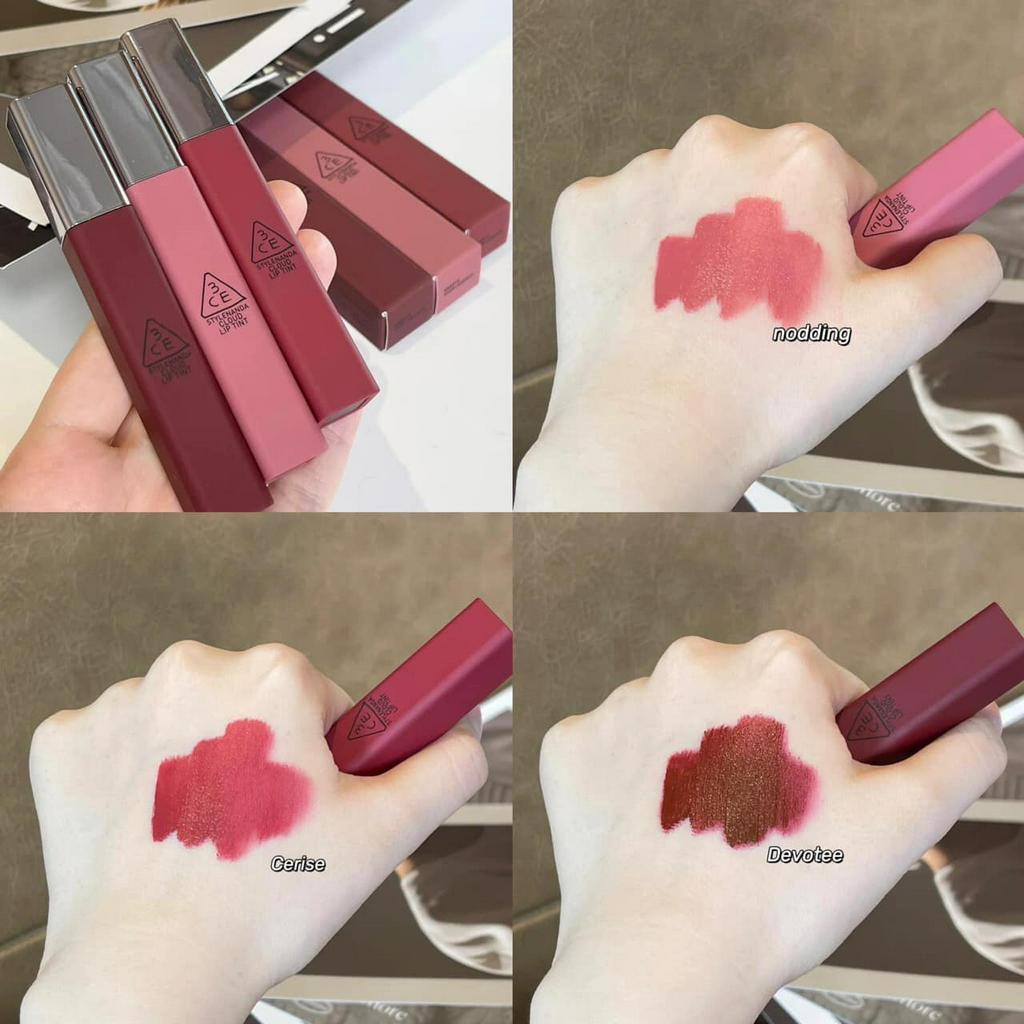 Son Kem Lì 3CE Cloud Lip Tint Mịn Mượt Như Nhung