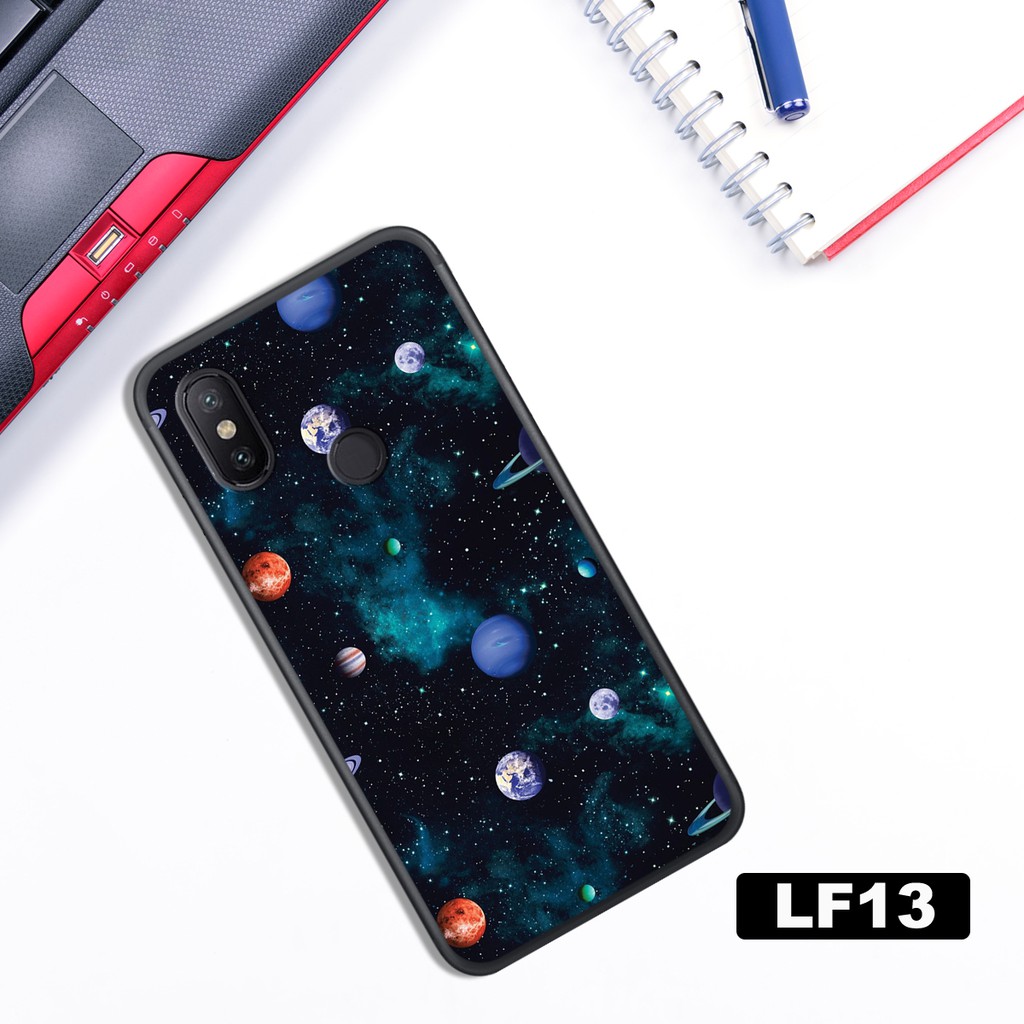 ỐP LƯNG XIAOMI MI A2/MI 6X - MI A2 LITE/REDMI 6 PRO  IN HÌNH VŨ TRỤ-GẤU WE BARE BEAR CHẤT LƯỢNG