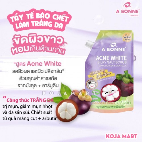 Muối Tắm Sữa Bò Có Vòi Tẩy Tế Bào Chết A Bonne Spa Milk Salt Thái Lan 350gr