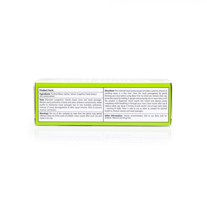 [CHÍNH HÃNG DATE 02/2025] Xịt mũi Nasal Xlear Spray - Giúp thông mũi - 45 ml