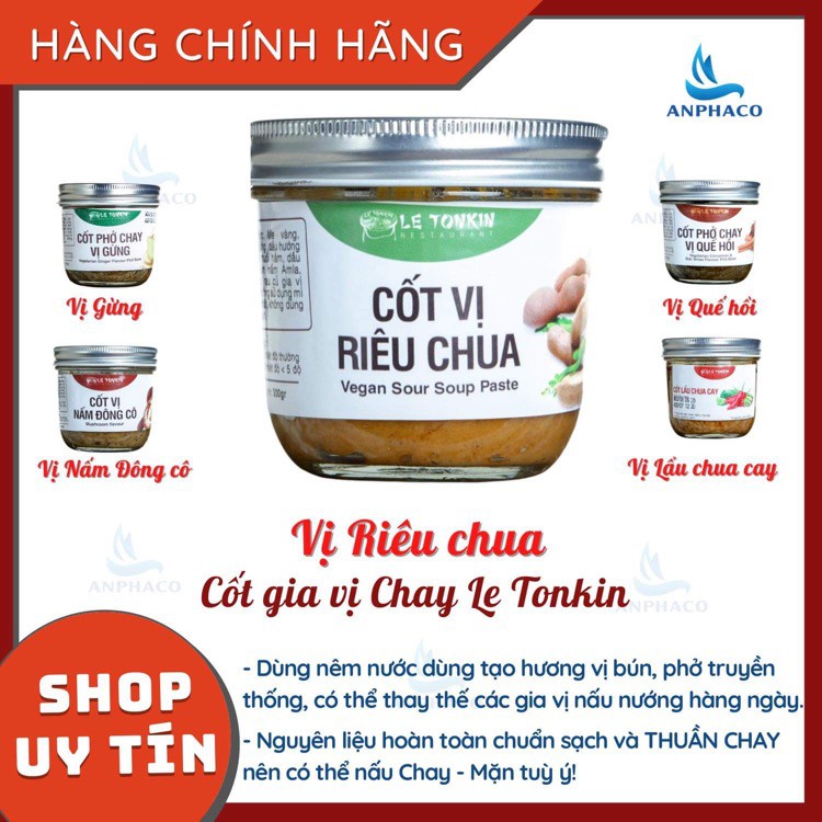 cốt chay riêu chua