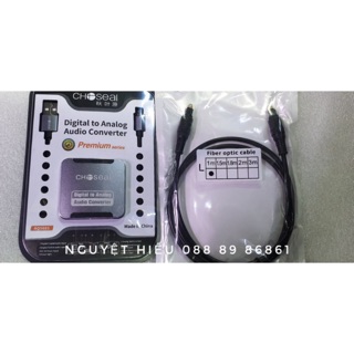 Bộ chuyển đổi tín hiệu quang digital to analog Choseal
