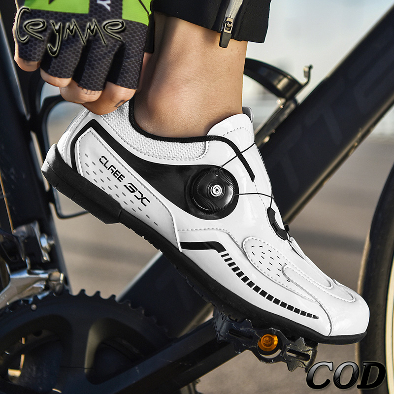 【CEYMME】giày đạp xe Giày đạp xe đạp Chất Lượng Cao Thiết Kế Thoáng Có thể cấu hình Cleats Siêu Nhẹ Kích thước： 37-46