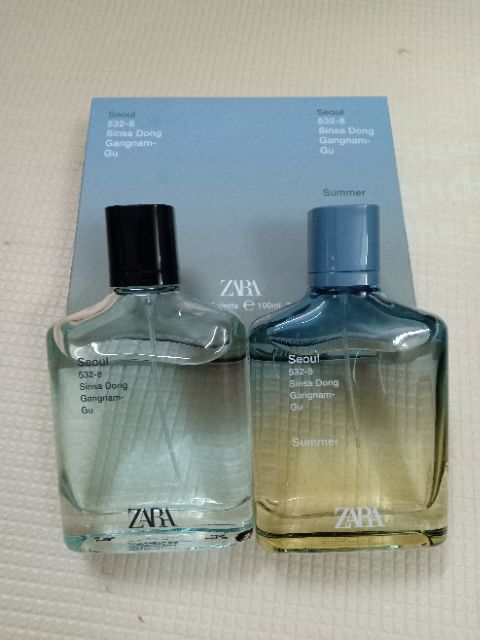 Set 2 chai nước hoa Zara Man Seoul + Seoul Summer 100ml | BigBuy360 - bigbuy360.vn