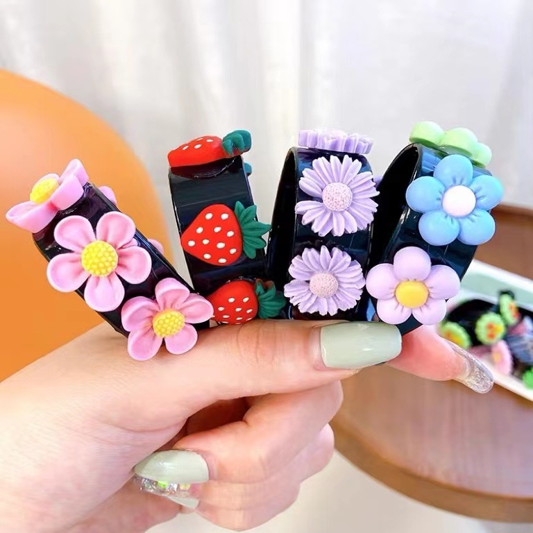 Kẹp Tóc Đuôi Ngựa Tiện Lợi Xinh Xắn Dành Cho Bé Gái