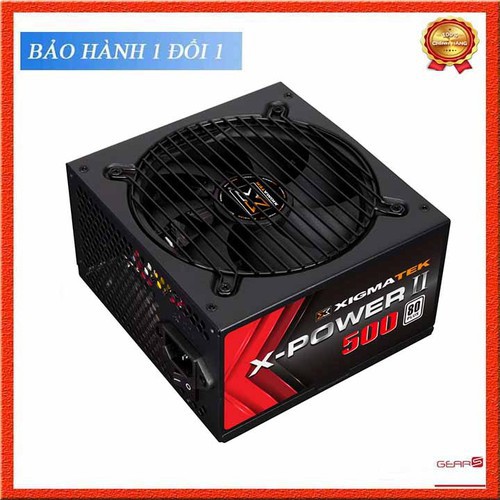 Nguồn Xigmatek X-POWER II 500 - 80PLUS Hàng Chính Hãng Bảo Hành 36 Tháng - X-POWER II 500 - 80PLUS