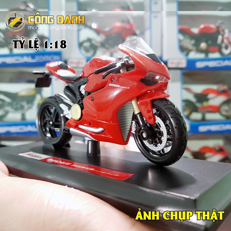 Xe Mô Hình 1:18 - Ducati 1199 Panigale