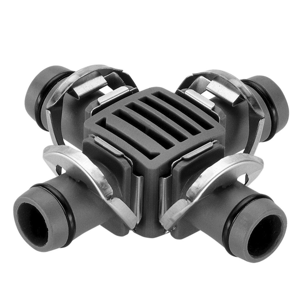Cút nối 4 cửa dây ống 1/2"(13mm) Gardena 08339-20