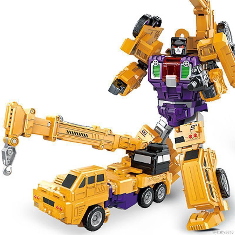 6 in 1 Hook Robot Scraper Of Devastator Action Figure Toys