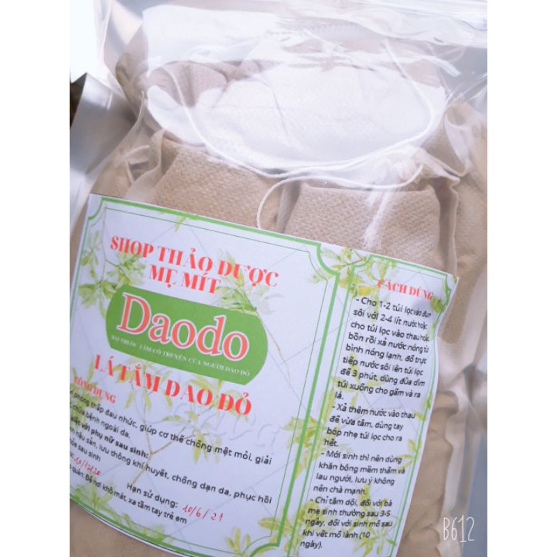 Lá tắm người dao đỏ