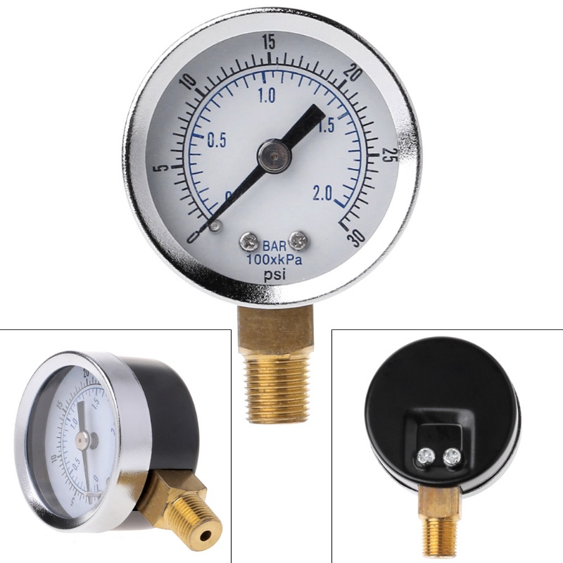 Đồng Hồ Đo Áp Suất Nén Khí 1/8&quot; Chuyên Dụng