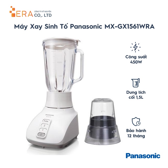 [Mã ELHA22 giảm 5% đơn 300K] Máy xay sinh tố Panasonic PASO-MX-GX1561WRA