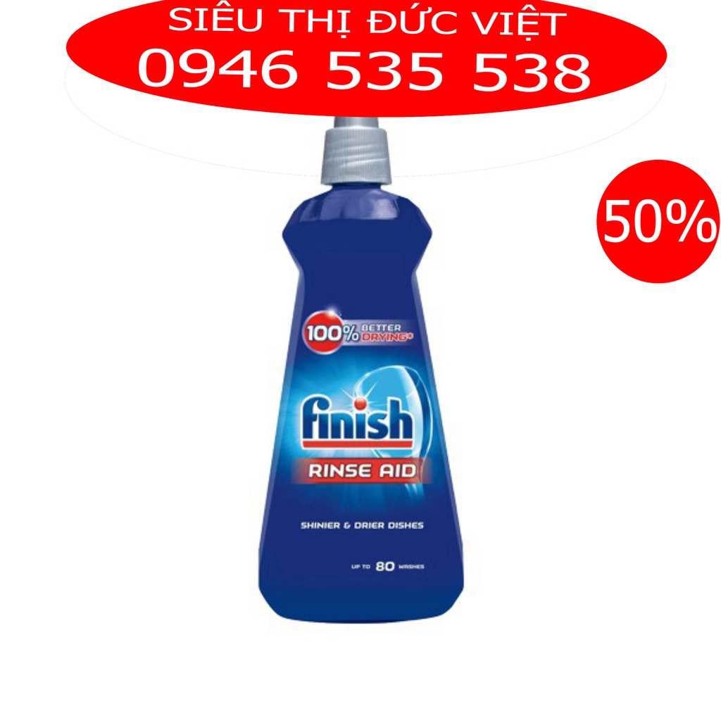 Nước làm bóng Somat 750ml - Alio 1000ml - Finish 400ml (1150ml)