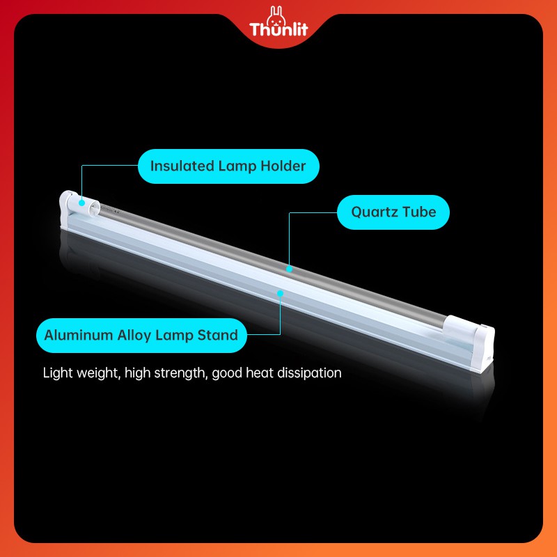 Đèn UV Thunlit khử trùng 40cm 220v 11w