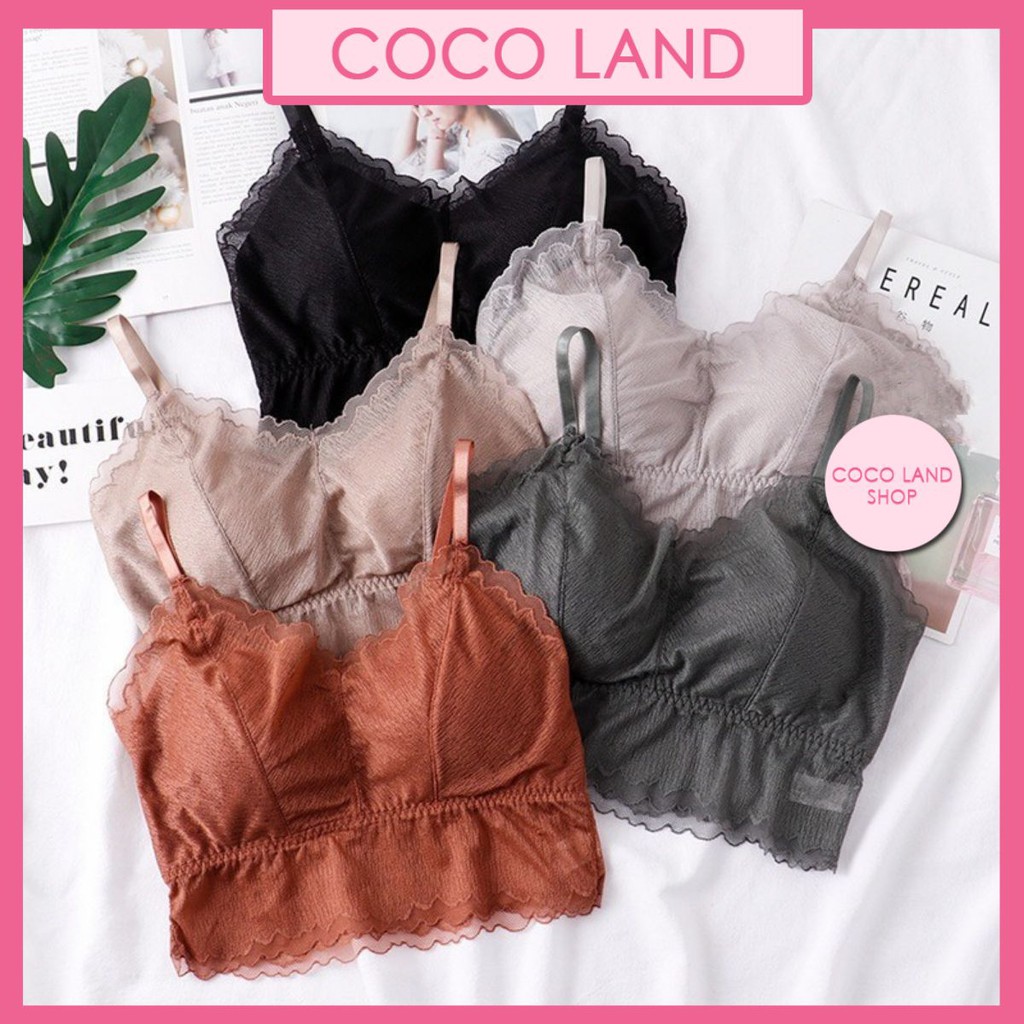 Bra Ren Lưới Quyến Rũ Thoáng Khí 968