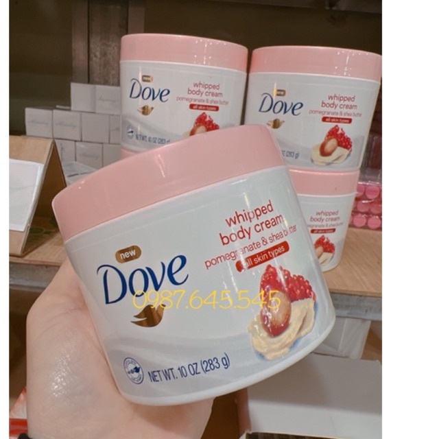 Dưỡng thể Body DoVe hương lựu và bơ hạt mỡ 250ml