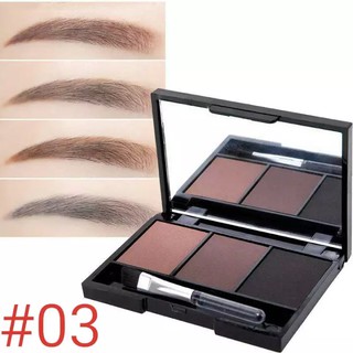 Bột tán chân mày 3 màu/ bột tán mày/ chì kẻ mày medau1