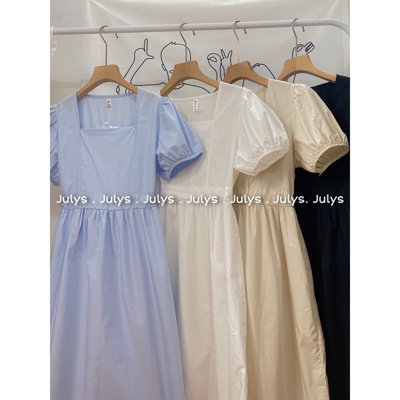 [Mã SKAMA06 giảm 8% tối đa 50K đơn 250K] Váy babydoll rút eo dáng dài (ảnh thật shop chụp kèm video) | BigBuy360 - bigbuy360.vn