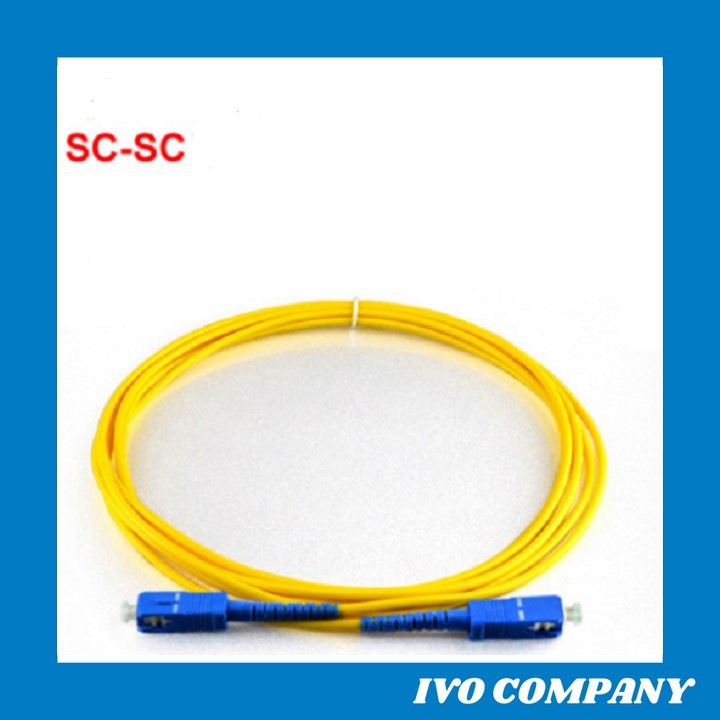 Dây Nhảy Quang Cổng SC-SC Jumper SC-SC UPC 1 Mét - 3 Mét - 4 Mét - 5 Mét - 10 Mét