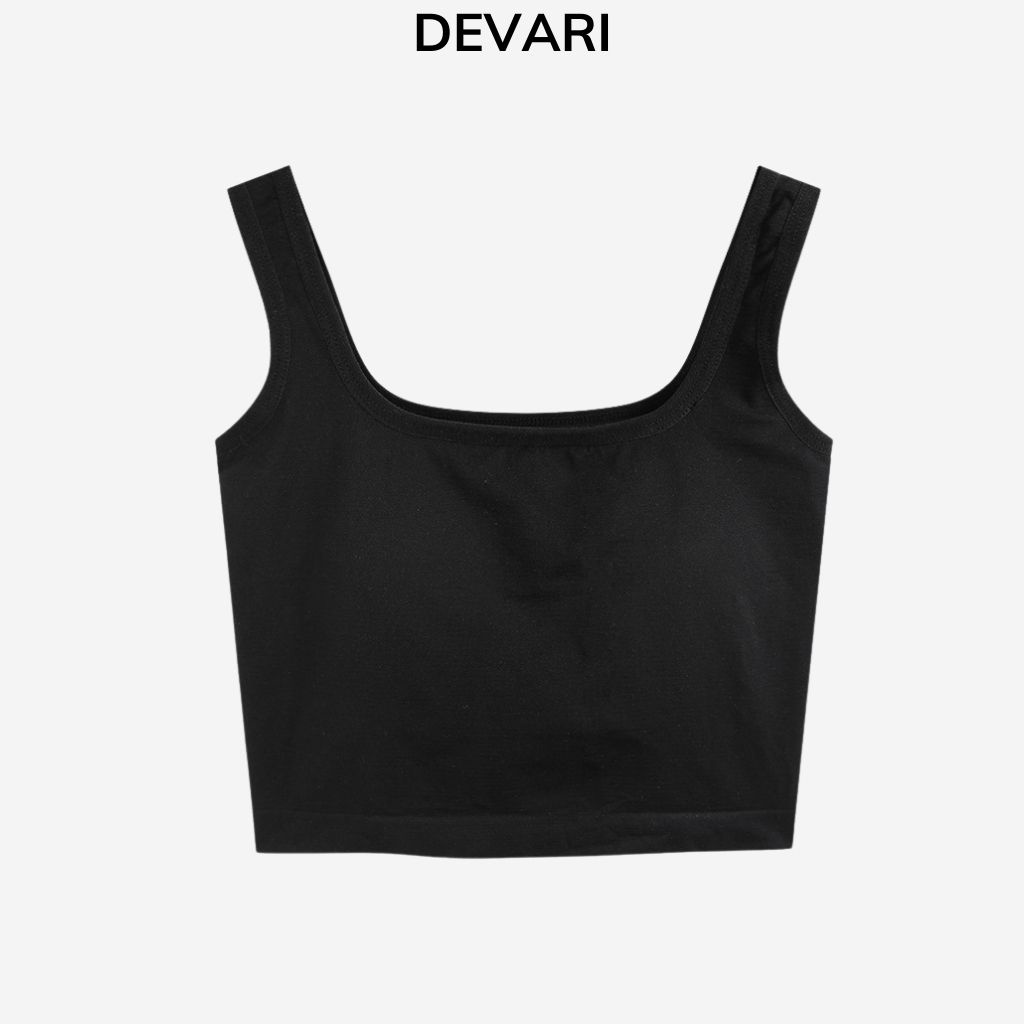 Áo bra nữ không gọng 2 dây xinh xắn đáng yêu DEVARI B833