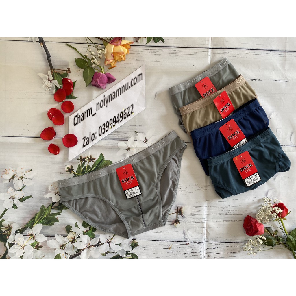Quần lót nam rock QA423 cotton phối lưới cao cấp