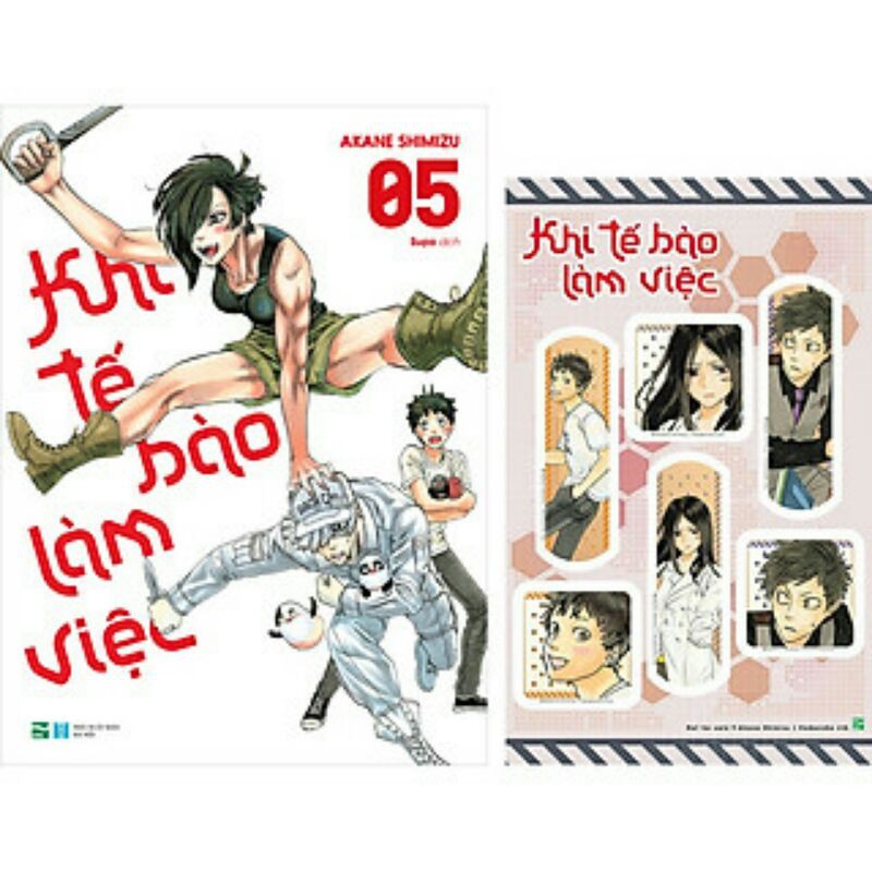 sticker khi tế bào làm việc