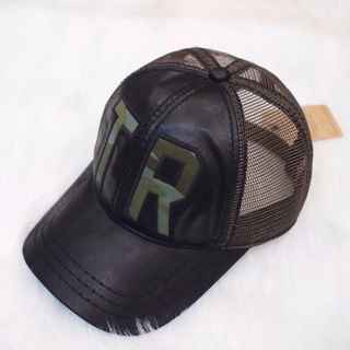 Nón ông địa lưới da Tr