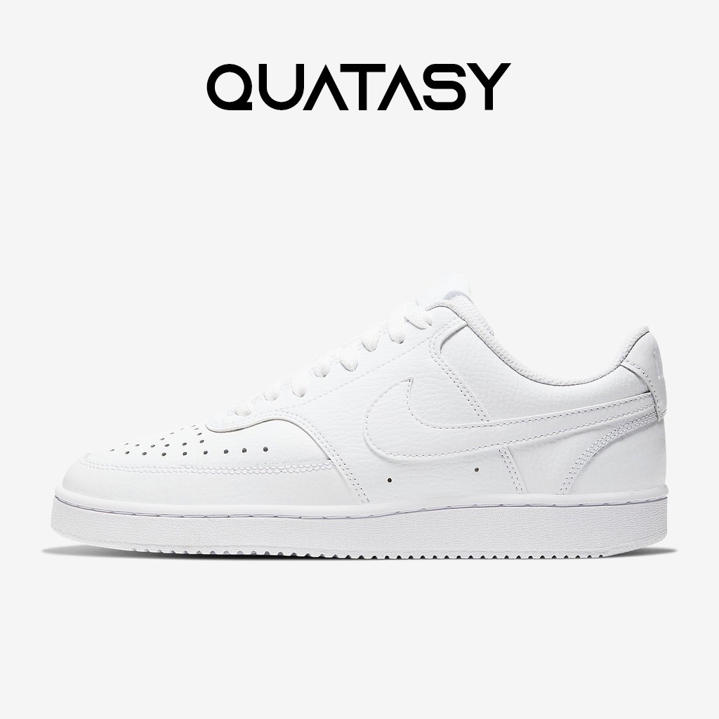 Giày sneaker Nike Court Vision Low All White chính hãng