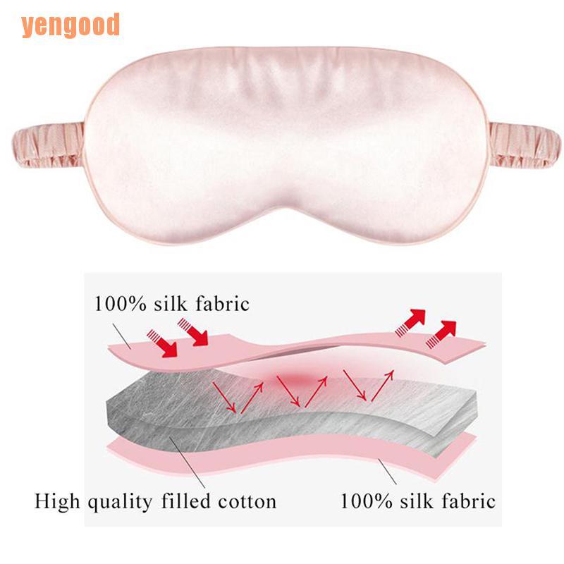 Miếng Bịt Mắt Ngủ 2 Mặt Thoải Mái Chăm Sóc Sức Khỏe