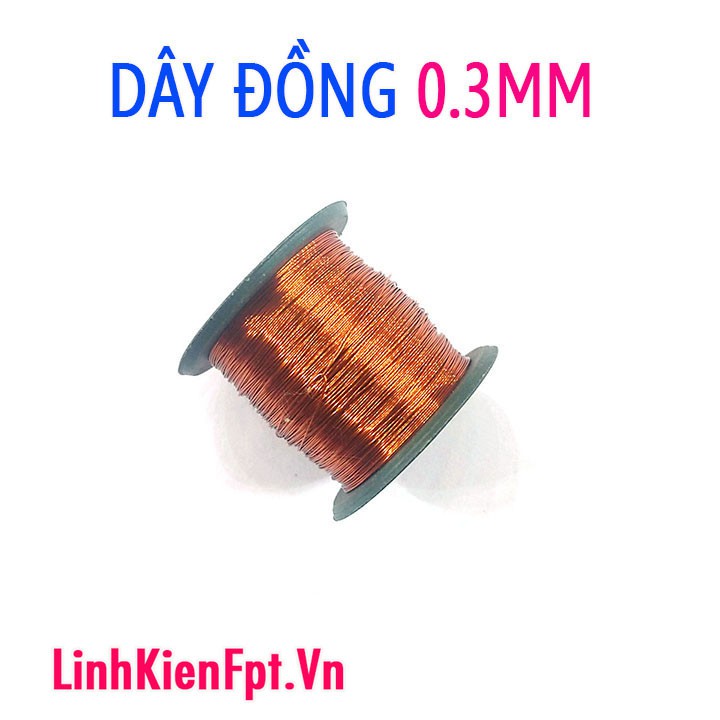 Dây đồng quấn biến áp, dây đồng quấn motor 0.1 - 1.0mm